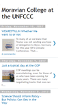 Mobile Screenshot of moraviancollegeatunfccc.blogspot.com