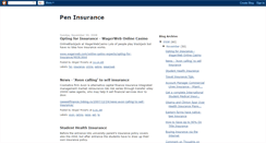 Desktop Screenshot of peninsurance.blogspot.com