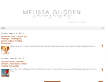 Tablet Screenshot of melissaglidden.blogspot.com