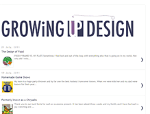 Tablet Screenshot of growingupdesign.blogspot.com