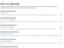 Tablet Screenshot of davisformaywood.blogspot.com