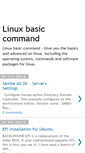 Mobile Screenshot of linuxbasiccommand.blogspot.com