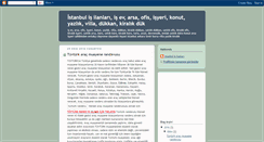 Desktop Screenshot of istanbul-is-ilanlari.blogspot.com