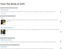 Tablet Screenshot of fromthemindsof2419.blogspot.com