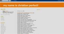 Desktop Screenshot of christianperfect.blogspot.com