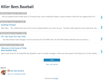 Tablet Screenshot of killerbeesbaseball.blogspot.com