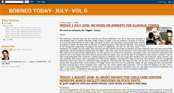 Desktop Screenshot of borneotoday007.blogspot.com