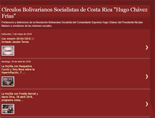 Tablet Screenshot of circulobolivarianocostarica.blogspot.com