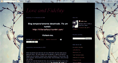 Desktop Screenshot of amorefidelidade.blogspot.com