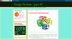 Desktop Screenshot of biol4368grupo3.blogspot.com