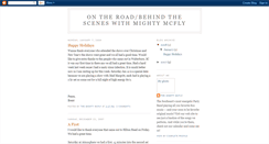 Desktop Screenshot of mightymcfly.blogspot.com