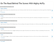 Tablet Screenshot of mightymcfly.blogspot.com