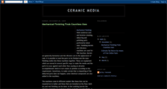 Desktop Screenshot of ceramic-media.blogspot.com