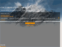 Tablet Screenshot of cascadecollaboration.blogspot.com