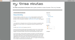 Desktop Screenshot of my-3-minutes.blogspot.com