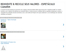 Tablet Screenshot of camarim-recicle-seus-valores.blogspot.com