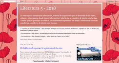 Desktop Screenshot of lenguayliteratura5.blogspot.com