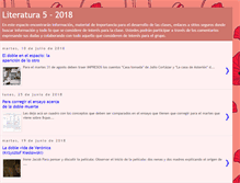 Tablet Screenshot of lenguayliteratura5.blogspot.com