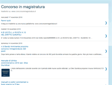 Tablet Screenshot of concorsomagistratura.blogspot.com