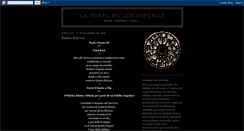 Desktop Screenshot of laforjadelossiddhas.blogspot.com