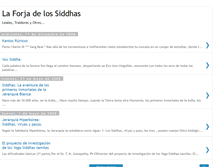 Tablet Screenshot of laforjadelossiddhas.blogspot.com
