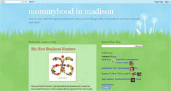 Desktop Screenshot of mommyhoodinmadison.blogspot.com