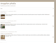 Tablet Screenshot of anoppilanpiha.blogspot.com