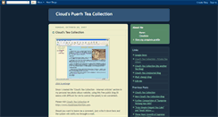 Desktop Screenshot of cloudspuerh.blogspot.com