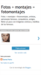 Mobile Screenshot of fotomontajes-famosos.blogspot.com