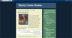 Desktop Screenshot of harrycomehome.blogspot.com