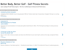 Tablet Screenshot of bettergolffitness.blogspot.com