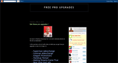 Desktop Screenshot of freeproupgrades.blogspot.com