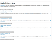 Tablet Screenshot of digital-music.blogspot.com