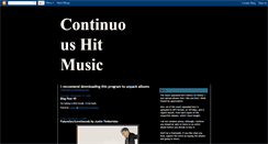 Desktop Screenshot of continuousmusic.blogspot.com