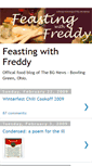 Mobile Screenshot of feastingwithfreddy.blogspot.com