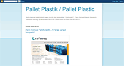 Desktop Screenshot of palletplastik.blogspot.com