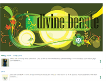 Tablet Screenshot of divinebeaute.blogspot.com