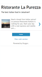 Mobile Screenshot of lapurezza.blogspot.com