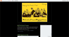 Desktop Screenshot of believeladream.blogspot.com