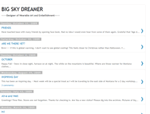 Tablet Screenshot of bigskydreamer.blogspot.com