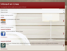 Tablet Screenshot of infonavitenlinea.blogspot.com