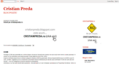 Desktop Screenshot of cristianpreda.blogspot.com