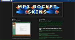 Desktop Screenshot of mp3rocketskins.blogspot.com