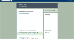 Desktop Screenshot of deliastalk.blogspot.com