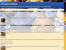 Tablet Screenshot of hanaaskitchen.blogspot.com