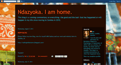 Desktop Screenshot of kat-ndazyoka.blogspot.com