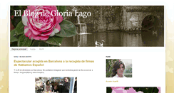 Desktop Screenshot of elblogdeglorialago.blogspot.com