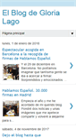 Mobile Screenshot of elblogdeglorialago.blogspot.com