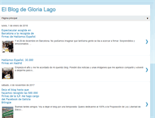 Tablet Screenshot of elblogdeglorialago.blogspot.com