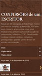Mobile Screenshot of confissoesdeumescritor.blogspot.com
